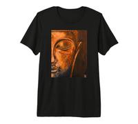 Buddha Face Zen Meditation Artwork Premium T-Shirt