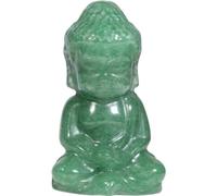 Buddha Figurine Crystal Figurine 3d Carved Labradorite Baby Buddha Crystal Stone Baby Buddha Good Luck Healing Figurine for Home