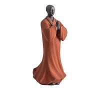 Buddha Figurine | Small Buddha Monks Ornament Statue,Garden Monks Meditation Decoration, Automotive Decoration for E Room, Bedroom, Car, Study, Dining Room