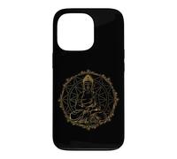 Buddha Figurine Statue Guatama Buddhism Meditation Zen Yoga Case for iPhone 13 Pro