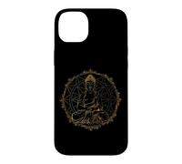 Buddha Figurine Statue Guatama Buddhism Meditation Zen Yoga Case for iPhone 14 Plus