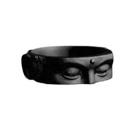 Buddha Half Face Ring Adjustable Open Ring Ring Decoration Elegant Jewelry Accessories for Party