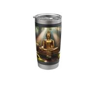 Buddha in The Forest Stainless Steel Insulated Tumbler