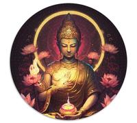 Buddha JigsawPuzzle 1000 Pieces for Adults Challenging Puzzles Family Game Night, Home Decor & Brain Training Gift (Size 67.5x67.5cm)