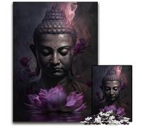 Buddha JigsawPuzzle 1000 Pieces for Adults Puzzles for Adults DIY Home Decor Gift, Brain Teaser Game 50x75CM/19.68x29.52inch