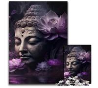 Buddha JigsawPuzzle 1000 Pieces for Adults Wooden Jigsaw Puzzles for Teenagers, Couples, And Friends for Birthdays, Christmas 50x75CM/19.68x29.52inch