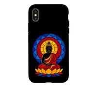 Buddha Lotus Flower Buddhism Spirituality Zen Meditation Case for iPhone X/XS