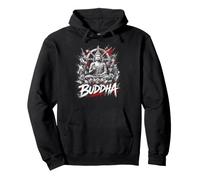 Buddha Lotus Wheel Of Dharma Meditation Spiritual Pullover Hoodie