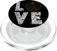 Buddha Love Buddhism Gautama Buddhist Festival Diwali Dhyana PopSockets PopGrip for MagSafe