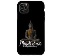 Buddha Matrix Art Zen Mindfulness Loving Kindness Meditation Case for iPhone 11 Pro Max
