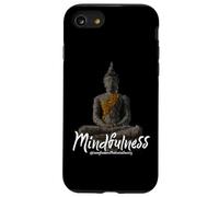 Buddha Matrix Art Zen Mindfulness Loving Kindness Meditation Case for iPhone SE (2020) / 7/8