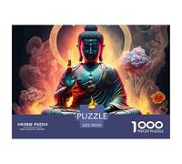Buddha Meditation Art Thick Cardboard Pieces Excellent for Training Memory, Concentration And Logical Thought Process 70x50cm/1000pcs