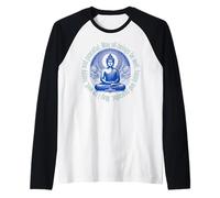 Buddha Mindfulness Buddhist Gautama Buddhism Loving Kindness Raglan Baseball Tee