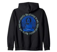 Buddha Mindfulness Buddhist Gautama Buddhism Loving Kindness Zip Hoodie