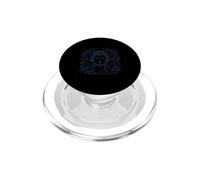 Buddha Music Tshirt buddhist India Headphones Retro Relax DJ PopSockets PopGrip for MagSafe