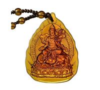 Buddha Necklace for Women Bling Good Luck Buddha Necklace 12 Zodiac Guardian Bodhisattva Pendants Amulet Buddhist Jewelry, Stainless Steel, No Gemstone