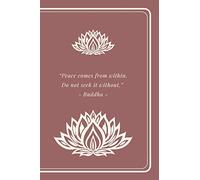 Buddha Notebook: Journal, Diary and Compotition Book 100 lined pages - 6''x 9''. Motivational Inspirational Quote Journal
