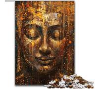 Buddha Oil Painting 1000 Piece Jigsaw Puzzles for Adults Gifts, for 14+ Train Your Brain And Your Hands Christmas Game Gifts (26x38cm)