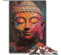 Buddha Oil Painting 2000 Piece Jigsaw Puzzles for Adults Gifts, for 14+ Train Your Brain And Your Hands Christmas Game Gifts (70x100cm)