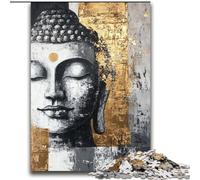 Buddha Oil Painting 2000 Piece Jigsaw Puzzles for Teenagers, for 14+ Train Your Brain And Your Hands Christmas Game Gifts (70x100cm)