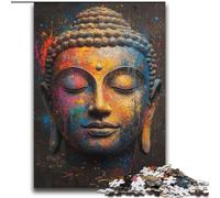 Buddha Oil Painting Adult Jigsaws 2000 Pieces Difficult, Challenging Game And Family Play Birthday Present, Gifts, Wall Art (70x100cm)