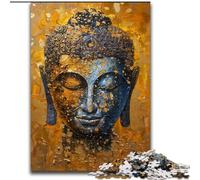 Buddha Oil Painting Jigsaw Puzzles for Teenagers 1000 Piece Puzzle, Challenging Game And Family Play Birthday Present, Gifts, Wall Art (50x75cm)