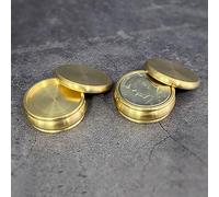 Buddha Okito & Boston Box Set (Half Dollar Size) Magic Trick Coin Appear Vanish Magic Coin Box Close Up Illusions Gimmick Props Mentalism Accessories