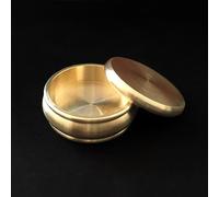 Buddha Okito Box (Half Dollar,Brass) Magic Tricks Coin Appear Penetrate Magia Magician Close Up Illusions Gimmick prop Mentalism