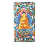 Buddha Paint PU Leather Flip Case Cover For Motorola Moto E6, Moto E (6th Gen)