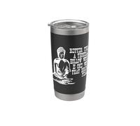 Buddha Peace Quote Zen Buddhist Wisdom Meaningful Speech Stainless Steel Insulated Tumbler