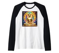 Buddha Raglan Baseball Tee