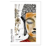 Buddha Relax UK-Version (Wall Calendar 2026 DIN A3 Portrait), CALVENDO 12 Month Wall Calendar