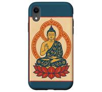 Buddha Sitting on Lotus Flower Spiritual Calm Meditative Case for iPhone XR