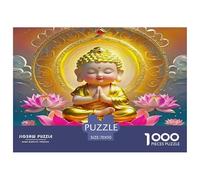 Buddha-Statue 1000 Piece Jigsaw Puzzles - Jigsaw Puzzles for Adults 1000 Pieces Is Ideal As Gifts for The Whole Family And The Jigsaw 1000 Pieces for Adults