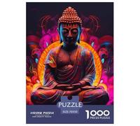 Buddha Statue 1000 Piece Paper Jigsaw Puzzles 100% Recycled Cardboard Beautiful Decoration for Adults And Kids 70x50cm/1000pcs