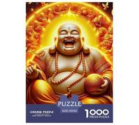 Buddha-Statue 1000 Pieces Painting Paper Jigsaw Puzzle - Challenging & Brainteasing Decoration for Adults & Kids | 70x50cm/1000pcs