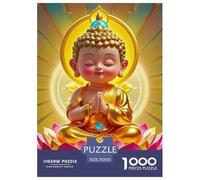 Buddha-Statue 1000 Pieces Painting Paper Jigsaw Puzzle - Colourful Educational Game for Adults & Kids | 70x50cm/1000pcs