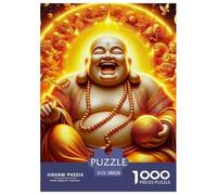 Buddha-Statue 1000 Pieces Painting Paper Jigsaw Puzzle - Parent-Child Interactive Decoration for Home | 38x26cm/1000pcs