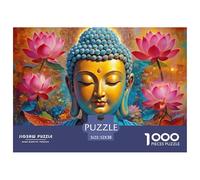 Buddha Statue Artwork Great Brain Game, Ideal for Home Relaxation And Daily Leisure Activities 52x38cm/1000pcs