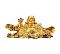 Buddha Statue,Big Buddha's Lucky Laughing Buddha Statue,and Sculpture Home Decor Gift Car Decor Sculpture Buddhist Decor