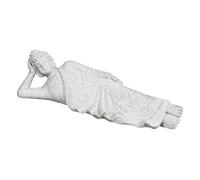 Buddha Statue - Chinese Zen Buddha Statue | Buddha Statues for Home Decor | Sitting Buddha Sculpture Ornament Landscaping Crafts Buddah Figurine for Meditation Salt