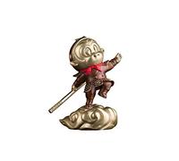 Buddha Statue Copper Fighting Buddha Creative Decoration Ornaments Living Room Desktop Crafts Monkey King Sculpture Material Office Decoration Birthday Gift Feng Shui Decoration