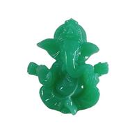 Buddha Statue Elephant God Sculptures Figurines Man-Made Jade Stone Home Garden Buddha Decoration Statues,Glow