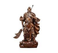 "Buddha Statue - Guan Gong Feng Shui Ornament for Wealth & Luck, Symbolic Sculpture for Home Decoration, Small Size, Color A - Prosperity & Good Fortune Decor"