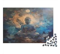 Buddha Statue Jigsaw Puzzles 1000 Pieces for Adults for Adults 1000 Piece Puzzle Educational Games Jigsaw Puzzle Great Gift For All Ages 1000pcs (75x50cm)