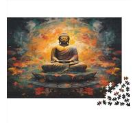 Buddha Statue Jigsaw Puzzles For Adults 1000 Piece Puzzle Jigsaw 1000 Piece For Adults And Kids Jigsaw Puzzle Great Gift For All Ages 1000pcs (75x50cm)