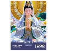 Buddha-Statue Jigsaw Puzzles for Adults Kids 1000 Piece Great Gifts Challenge Toy Educational Games Home Decoration Party Games Stress Relief Activity 70x50cm/1000pcs