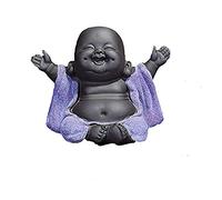 Buddha Statue Monk Buddhist Figurines Creative Ornaments for Morden Home Living Room Decoration Accessories Ceramic Sculpture Art Crafts Buddhism, B