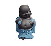 Buddha Statue Monk Buddhist Figurines Creative Ornaments for Morden Home Living Room Decoration Accessories Ceramic Sculpture Art Crafts Buddhism, H