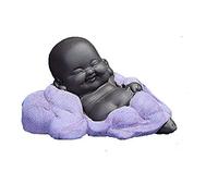 Buddha Statue Monk Buddhist Figurines Creative Ornaments for Morden Home Living Room Decoration Accessories Ceramic Sculpture Art Crafts Buddhism, F